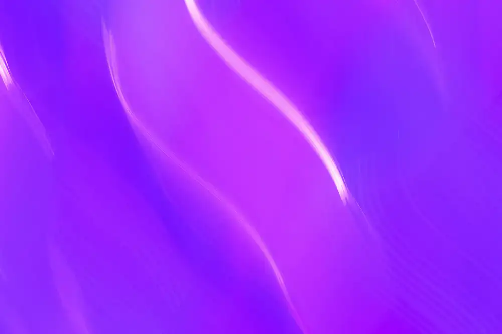 Vibrant glowing abstract mobile gaming environment