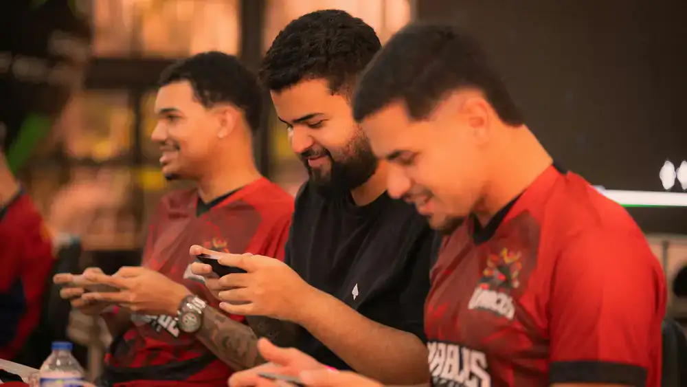 The Tapstorm Studio team collaborating on mobile games